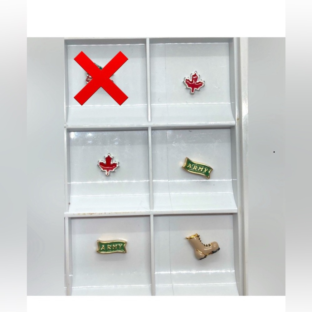 5 For $30 Origami Owl Assorted Canada USA Theme Charms | 3 for $20 | 5 for $30